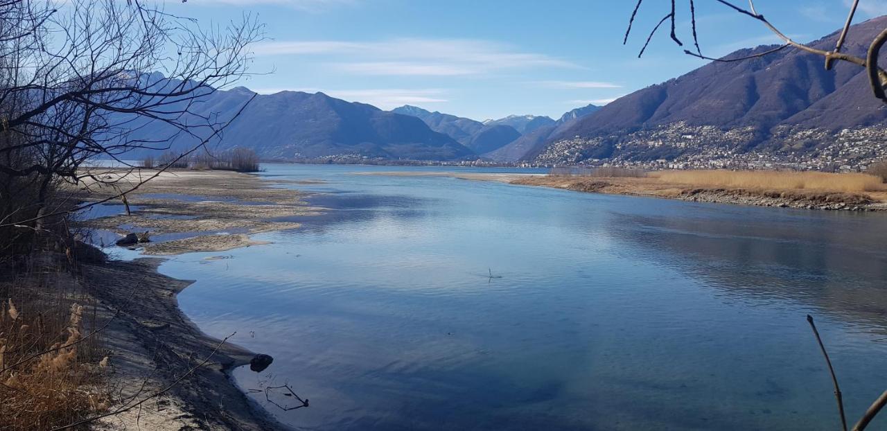 Appartamento Di Vacanza Casa Leoni Verscio 外观 照片